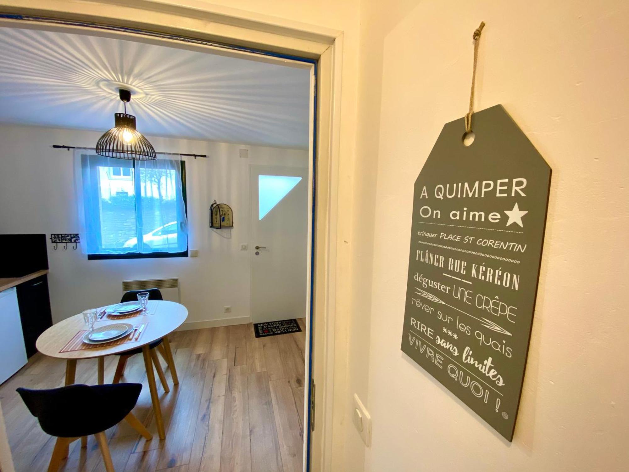 Appartement Cosy Quimper Exterior foto